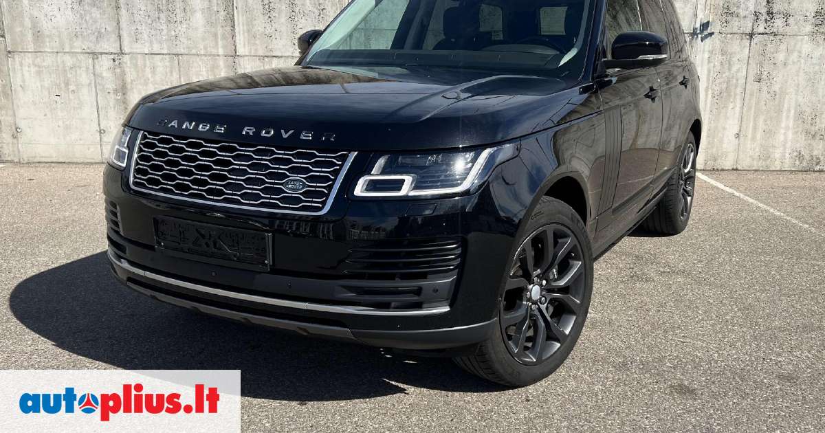 Land Rover Range Rover, 2.0 l., visureigis / krosoveris 2019-04 m ...