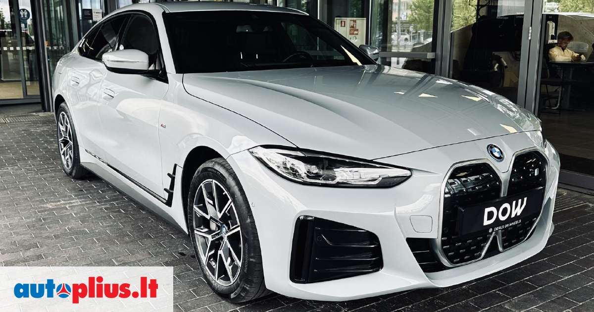 BMW i4, 70 kWh, kupė (coupe) 2023-08 m., | A28241956
