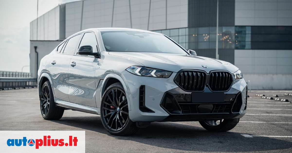 BMW X6, 3.0 l., off-road / crossover 2024-02 m., | A28471895