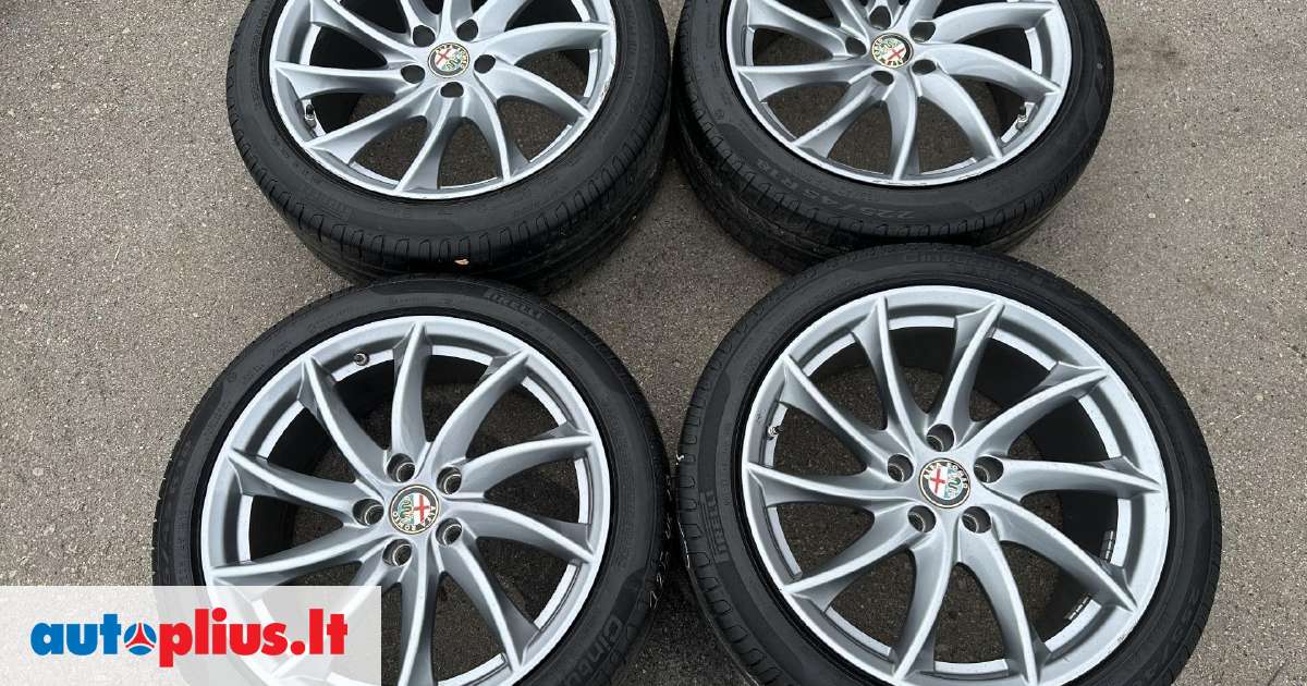 Alfa Romeo Giulia originalūs, vieglmetāla, R18 | A28494021