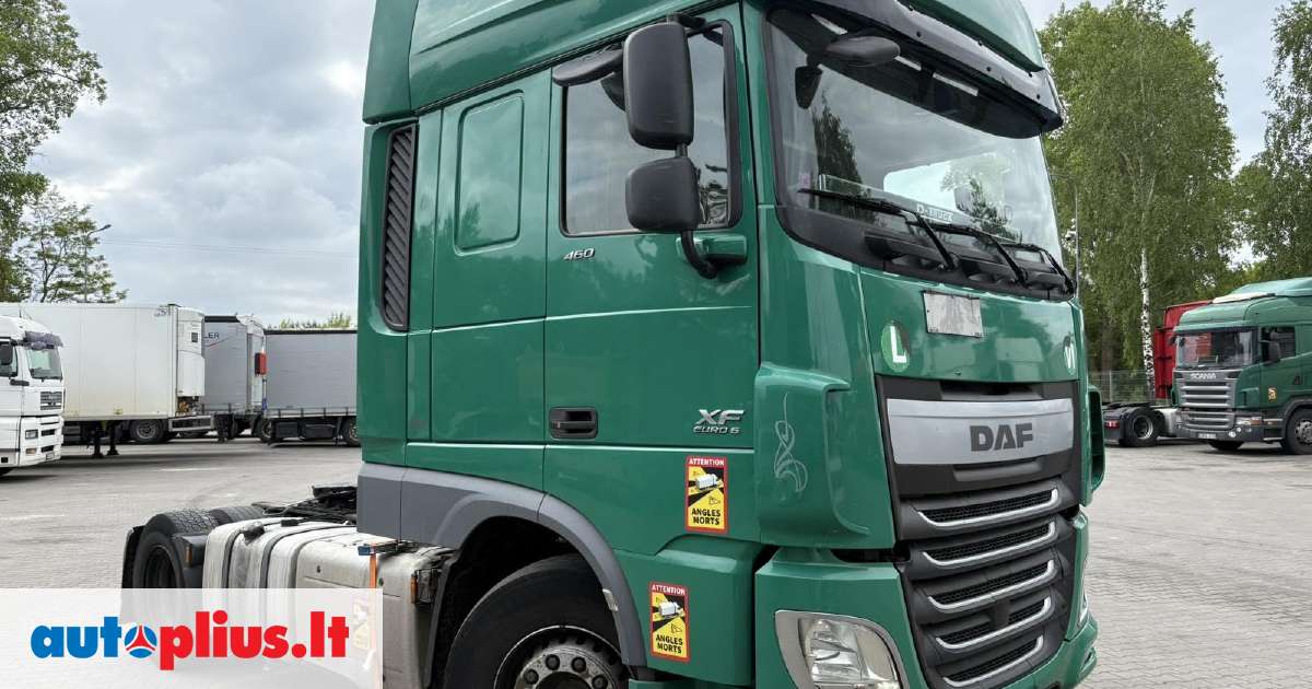 DAF XF460FT, semi-trailer trucks 2016-03 m., | A28520437