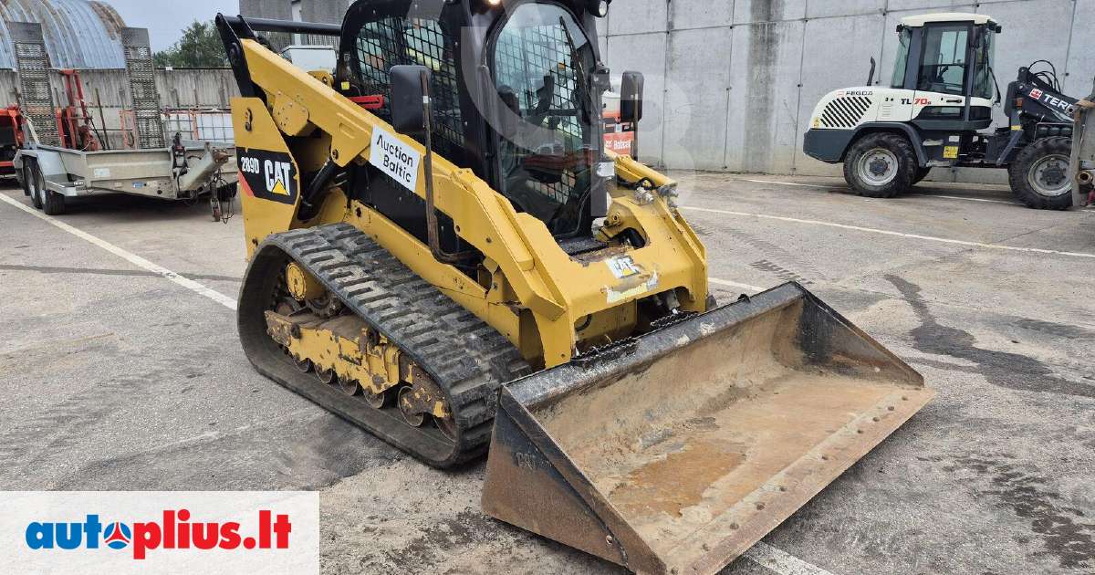 Caterpillar 289 D, mini krautuvai 2017 m., | A28794007
