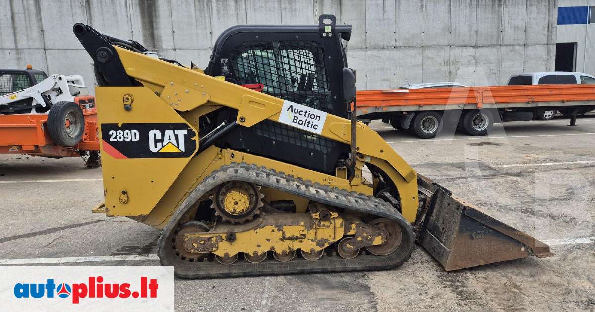Caterpillar 289 D, mini krautuvai 2017 m., | A28794007