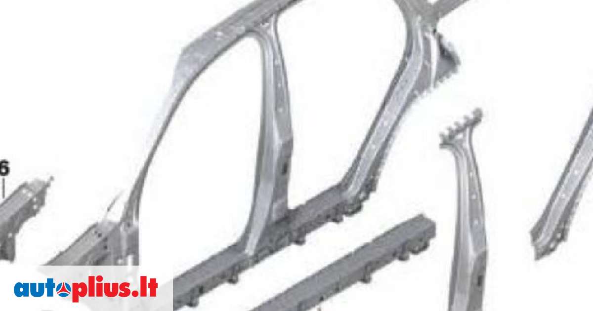 BMW X5, 41007955052, Slenkstis, детали кузова 2024 m., | A29180559