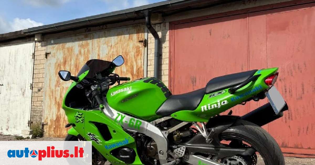 Kawasaki ZX/ZX-R (Ninja) 600cc, sportiniai / superbikes 1998 m