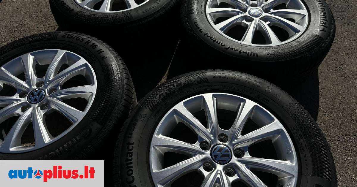 Sus R16 Volkswagen Su padangom 215/65 R16, lengvojo lydinio, R16 | A29270494
