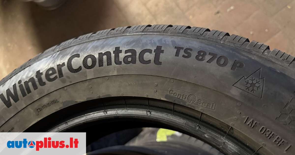 Continental WinterContact TS 870 P 215/65 R17 99H Conti Seal, EVc, con bordo di protezione