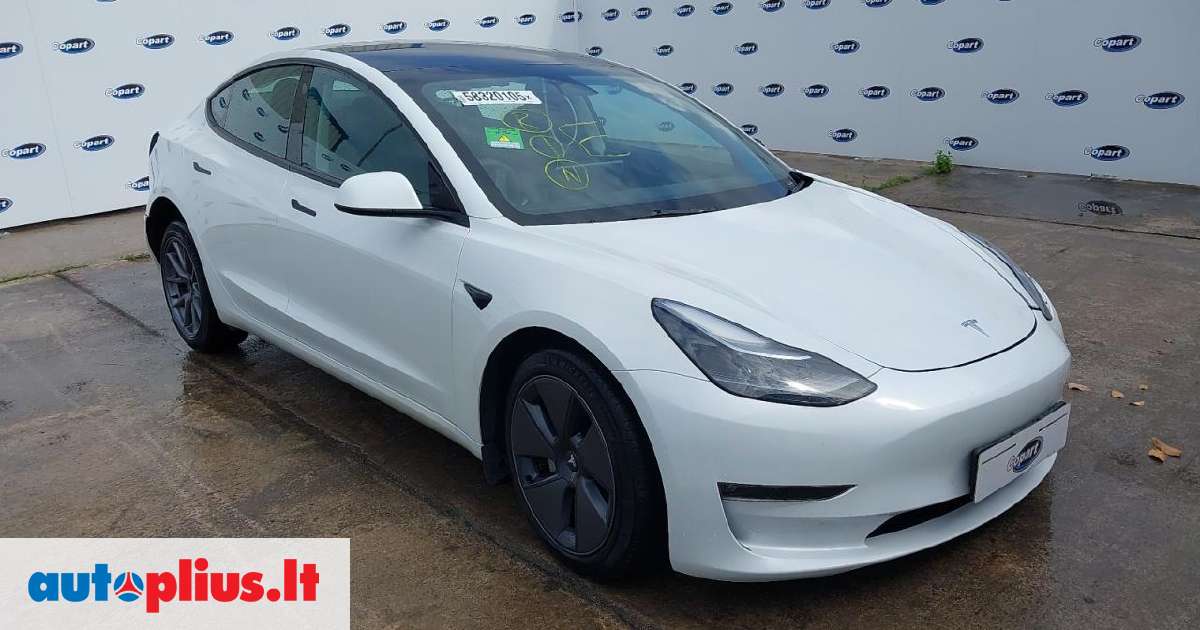 Tesla Model 3 Auto ardomas platesnė info telefonu 2020 m., | A29772285