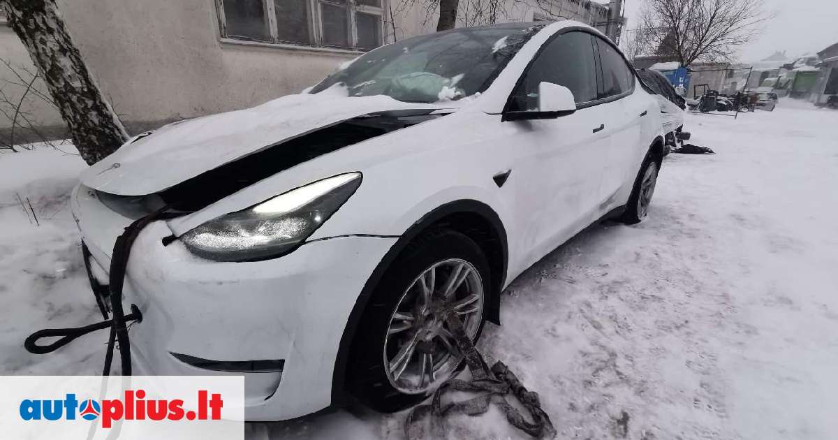 Tesla Model Y for parts. 2026 2 13 pigios dalys utenoje 37068744056 ...