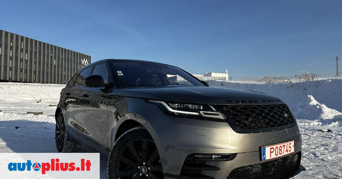Land Rover Range Rover Velar, 3.0 l., visureigis / krosoveris 2017-09 m ...