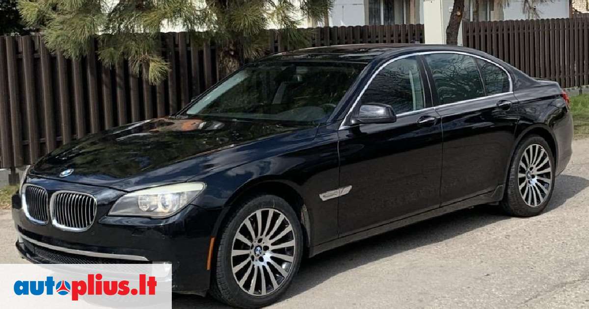 BMW 750, 4.4 l., sedanas 2012-12 m., | A30424753
