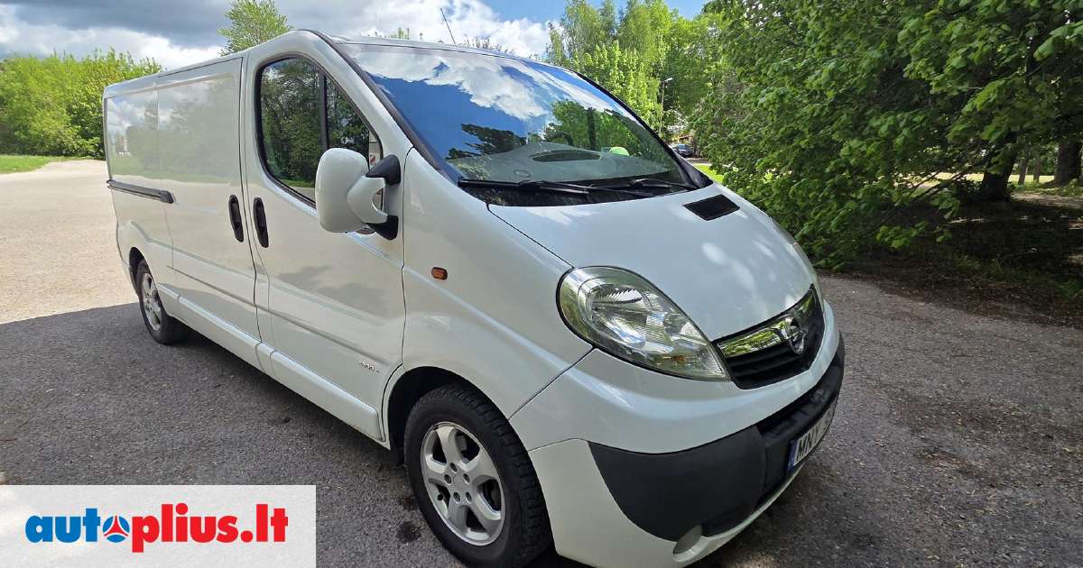 Opel Vivaro, 2.0 l., komercinis 2011-07 m., | A30943864