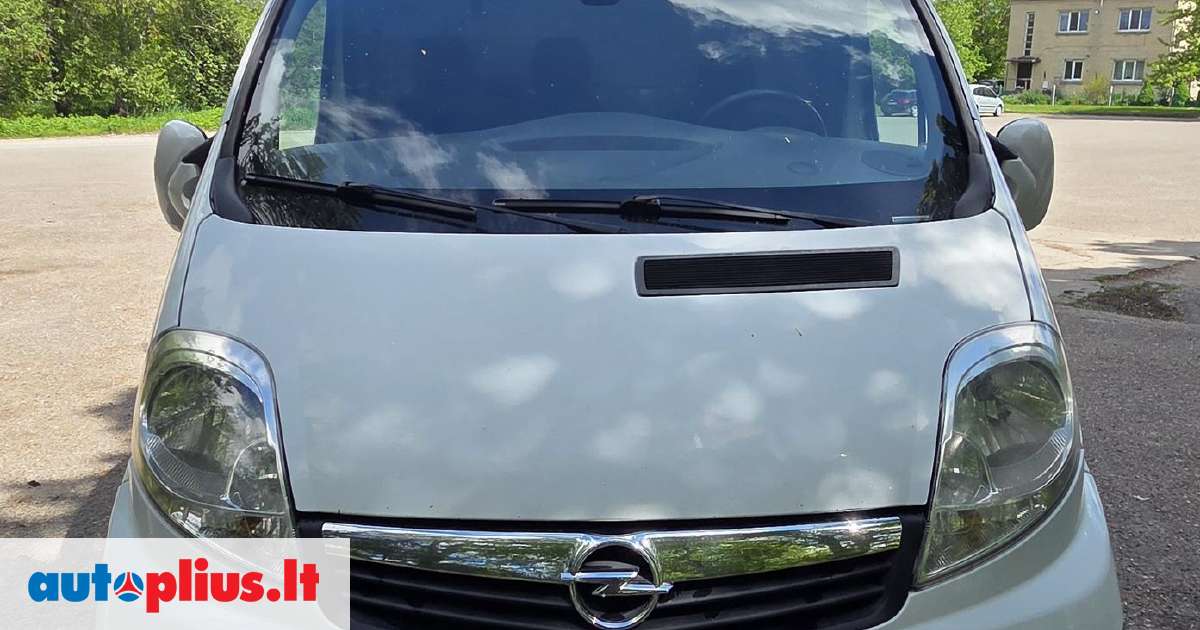 Opel Vivaro, 2.0 l., komercinis 2011-07 m., | A30943864
