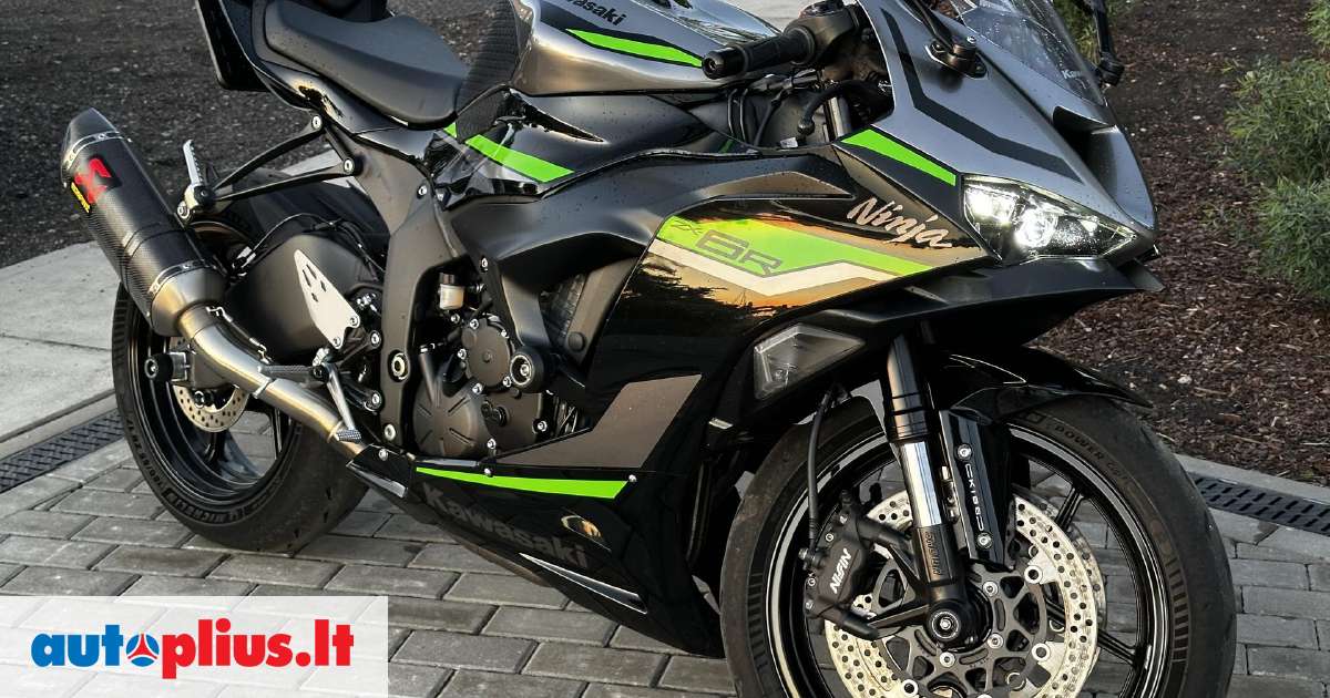 Kawasaki ZX/ZX-R (Ninja) 636cc, sportiniai / superbikes 2024-07 m