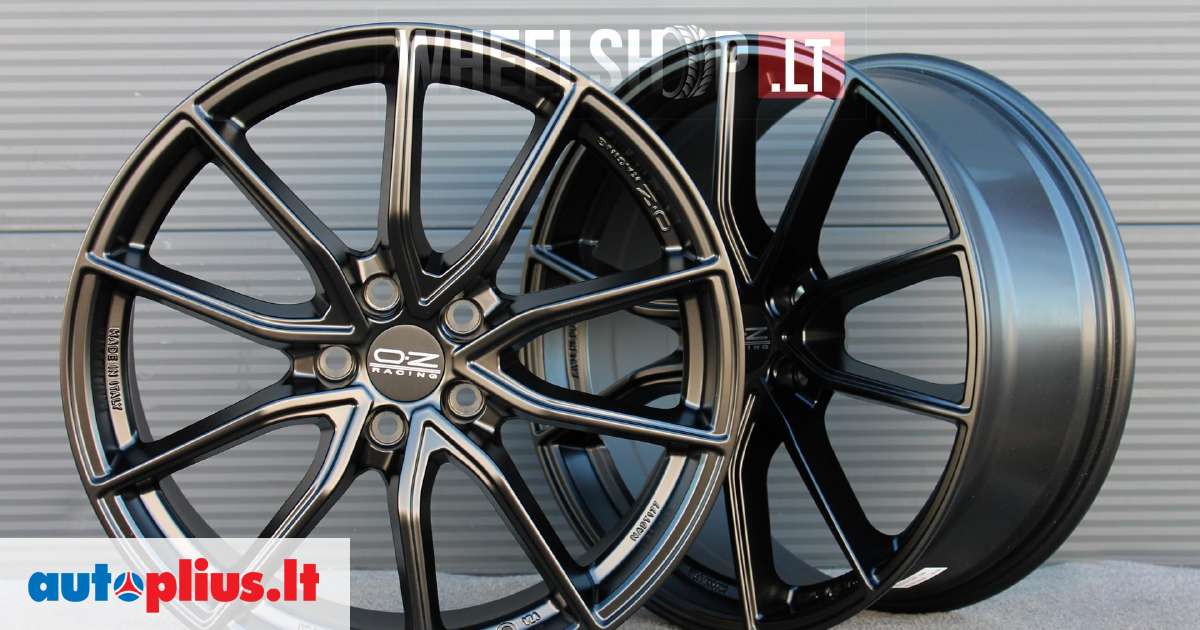 OZ Racing Super Sport Black Matt PD, lengvojo lydinio, R19 | A31205496