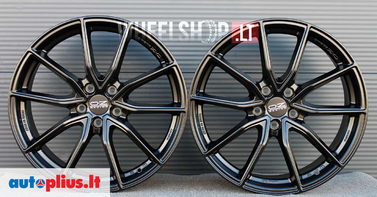 OZ Racing Super Sport Black Matt PD, lengvojo lydinio, R19 | A31205496