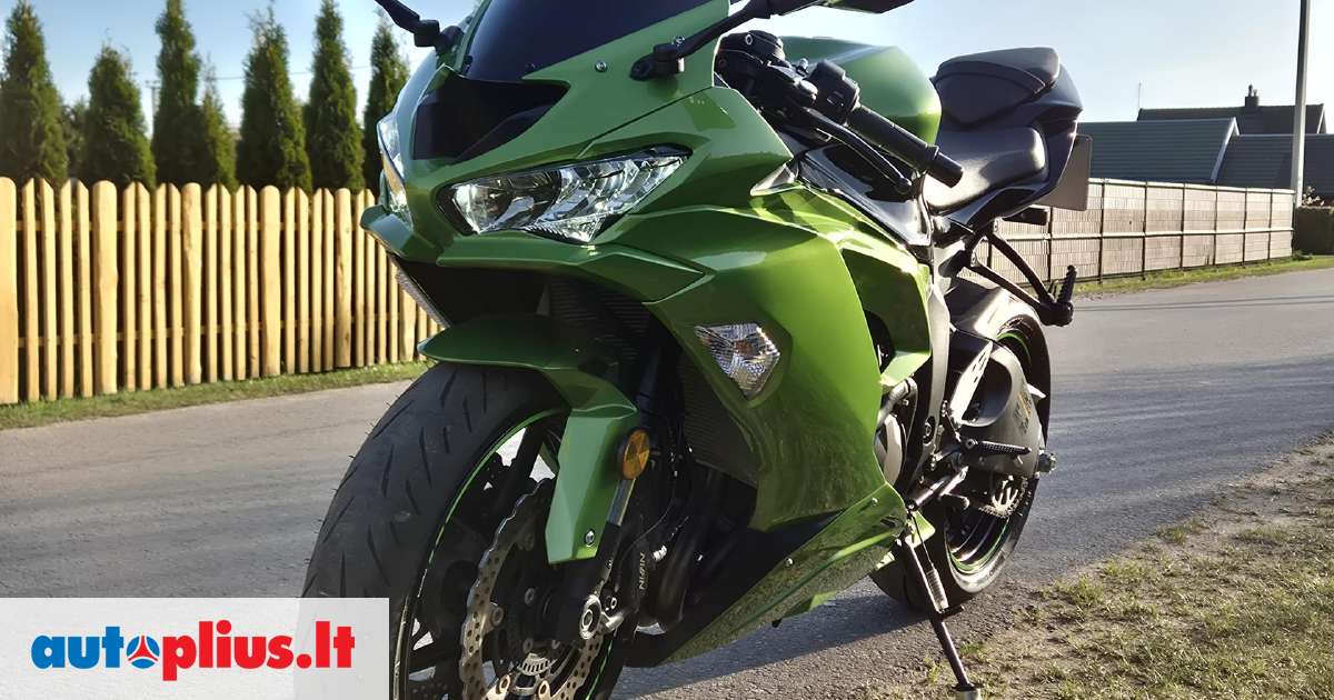 Kawasaki ZX/ZX-R (Ninja) 636cc, sportiniai / superbikes 2023-06 m