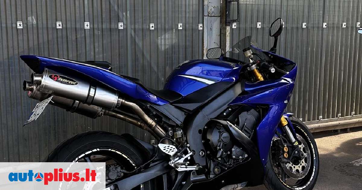 Yamaha R1 1000cc Sportiniai Superbikes 2005 09 M A32088172 yamaha-r1-1000cc-sportiniai-superbikes-2005-09-m-a32088172