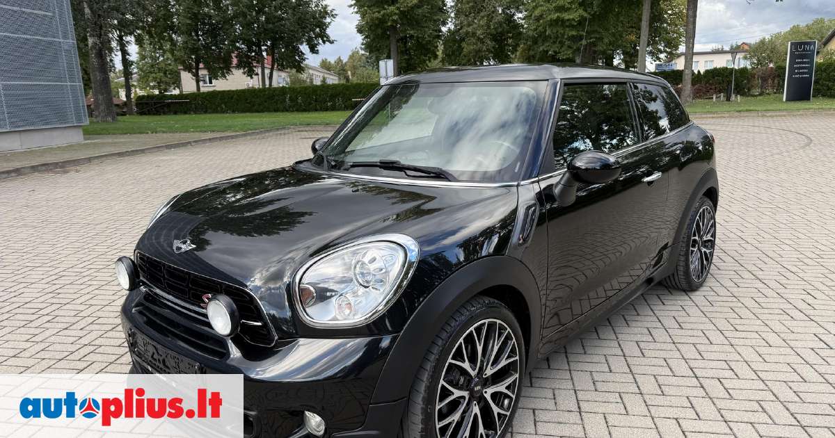 Mini Paceman S, 2.0 l., kupė (coupe) 2015-02 m., | A32250358
