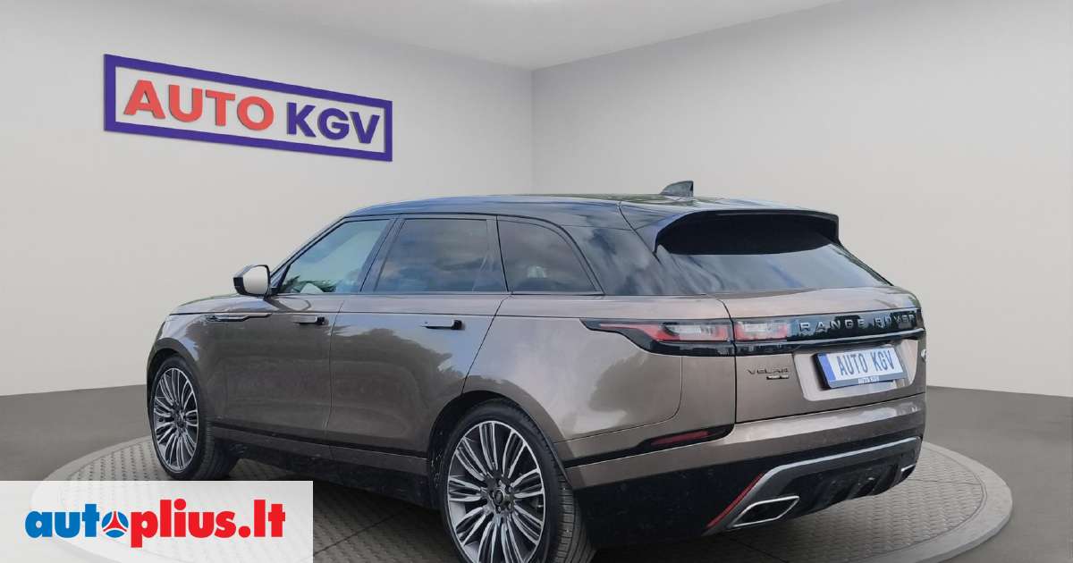 Land Rover Range Rover Velar, 3.0 l., visureigis / krosoveris 2020-07 m ...