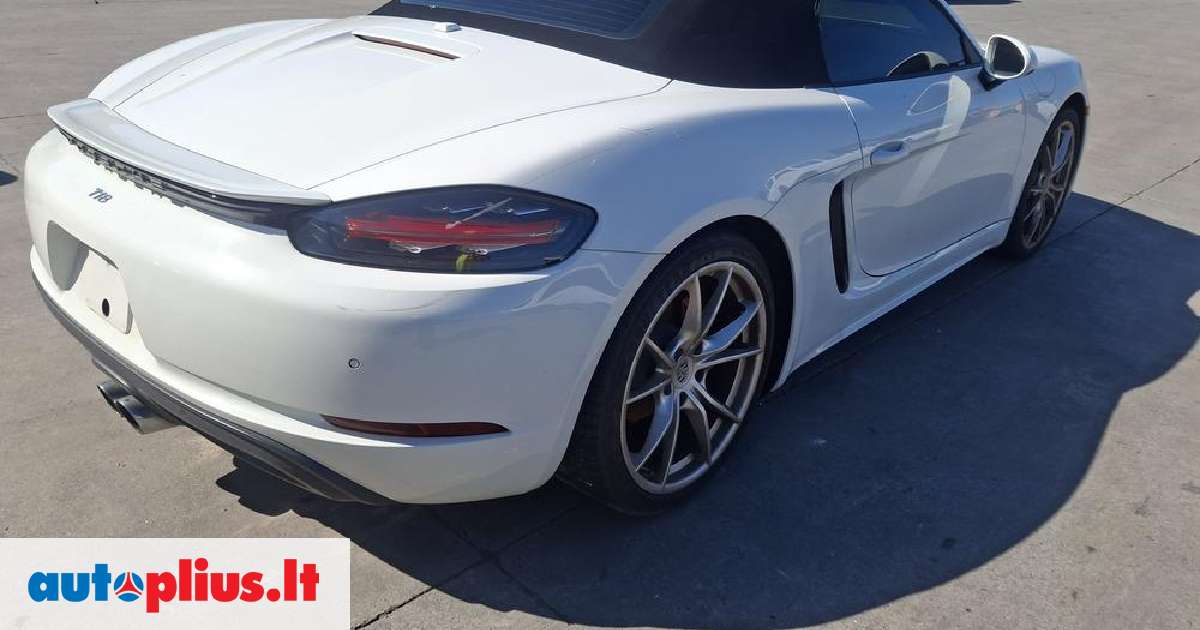 Porsche 718, 2.5 l., kabrioletas 2017-01 m., | A32619386