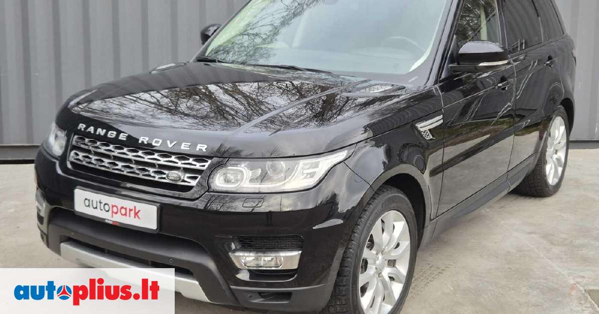 Land Rover Range Rover Sport, 3.0 l., visureigis / krosoveris 2015-01 m ...