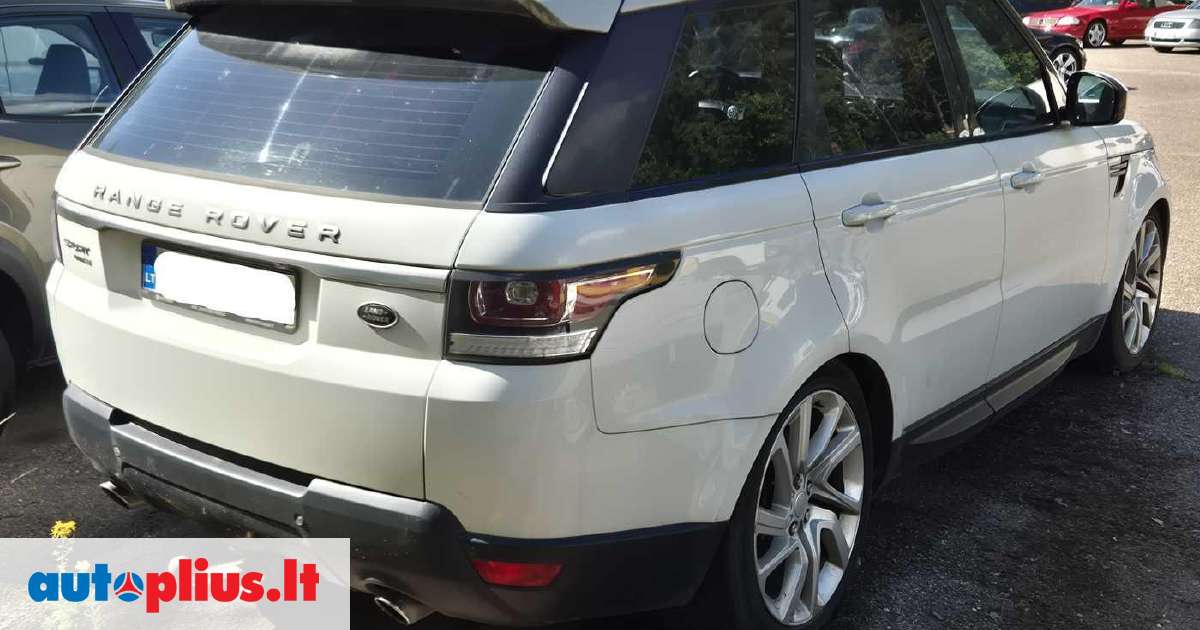 Land Rover Range Rover Sport, 3.0 l., off-road / crossover 2017-02 m ...