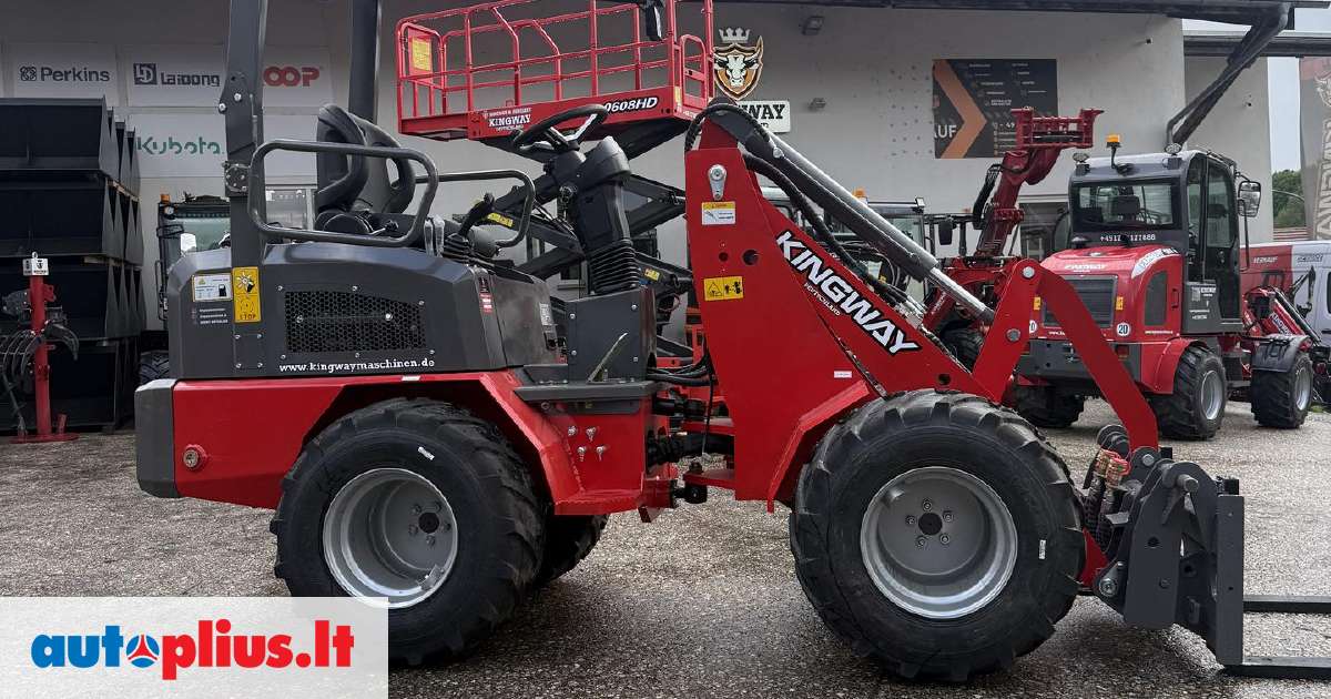 -Kita- Kingway H180 PRO, mini loaders 2026-02 m., | A32634254