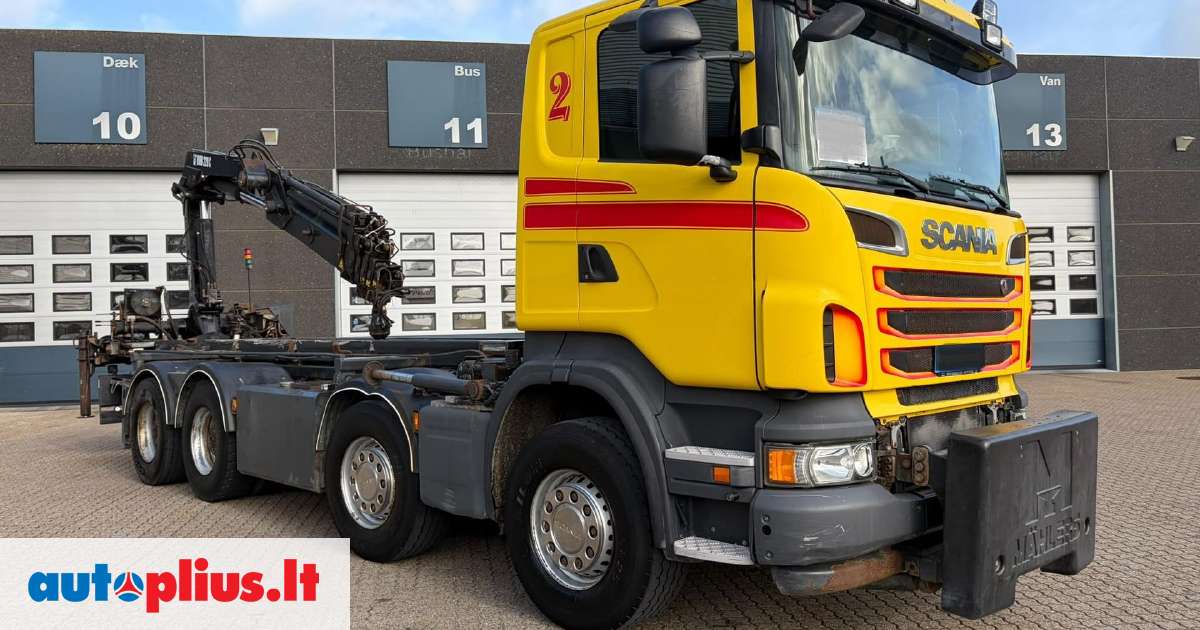 Scania Dynamic Scania R500 8X4, savivarčiai 2013-04 m., | A32656868