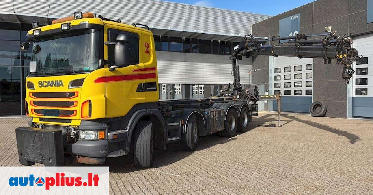 Scania Dynamic Scania R500 8X4, savivarčiai 2013-04 m., | A32656868