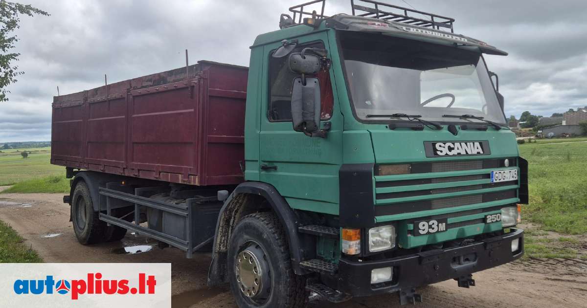 Scania Dynamic Scania 93m 250, savivarčiai 1995 m., | A32657746