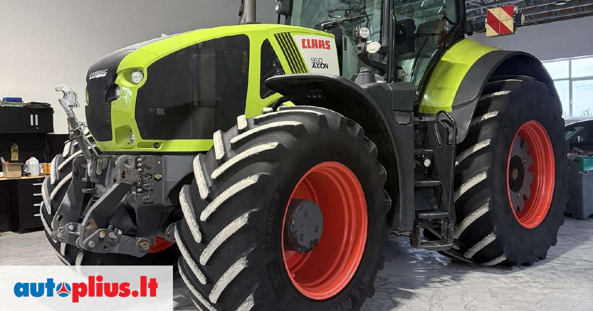 Claas Axion 950 CMATIC, traktoriai 2018 m., | A32753420
