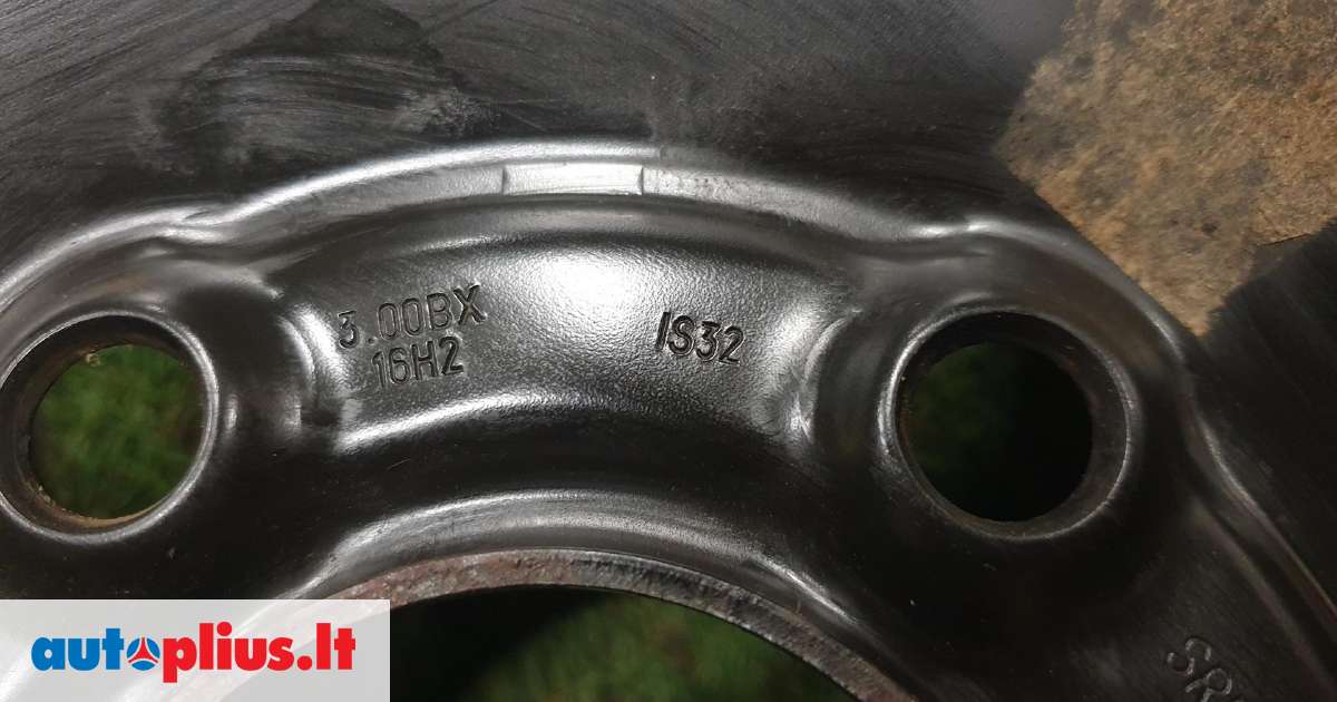 Steel Content Posts -Kita- R16 5X120mm ET32 J3, stamped steel, R16 | A32758742