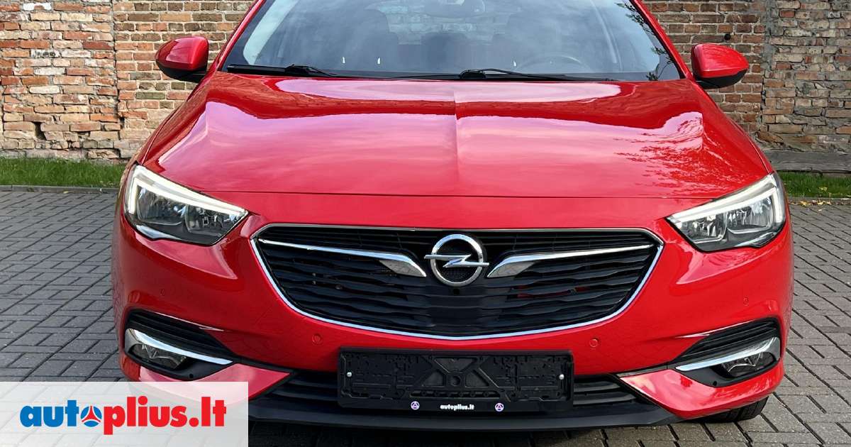 Opel Insignia, 2.0 l., wagon 2019-01 m., | A32764070
