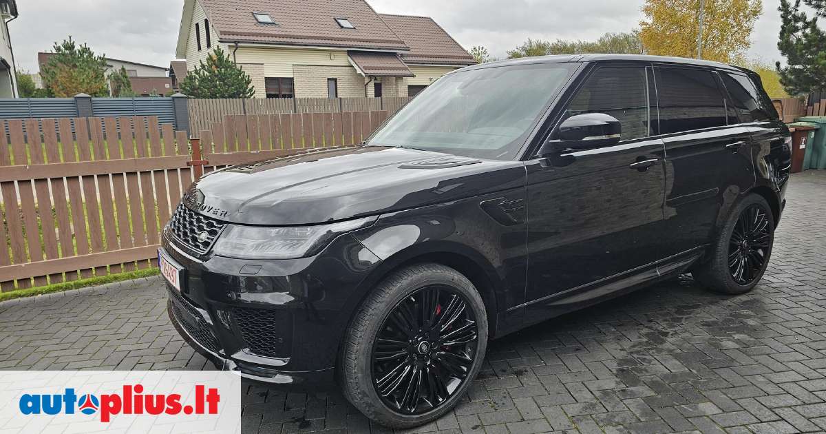 Post Range Rover Land Rover Range Rover Sport, 4.4 l., off-road / crossover 2018-04 m ...