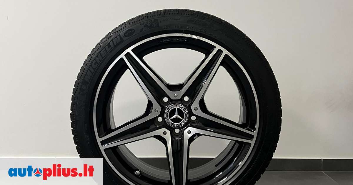 Mercedes-Benz W205 AMG ORIGINALŪS RATAI, light alloy, R18 | A32785568
