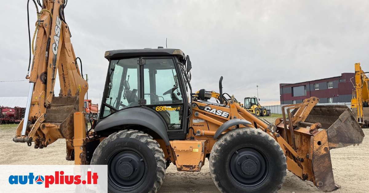 Case Log Loader Case 695 SR-4PS, excavator loader 2006 m., | A32785854