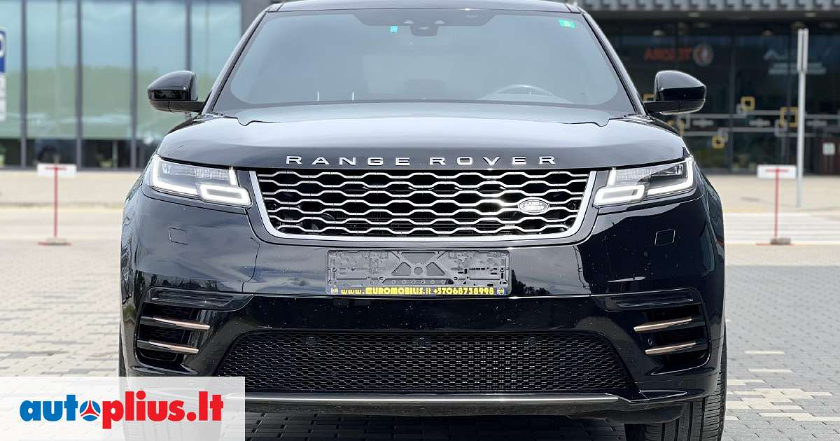 Post Range Rover Land Rover Range Rover Velar, 2.0 l., off-road / crossover 2019-10 m ...