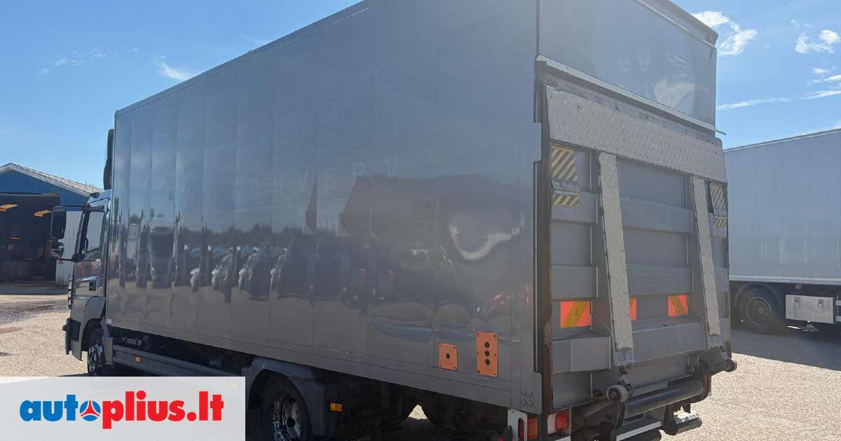 Mercedes-Benz Atego 818, box trucks / box vans 2014-05 m., | A32797874