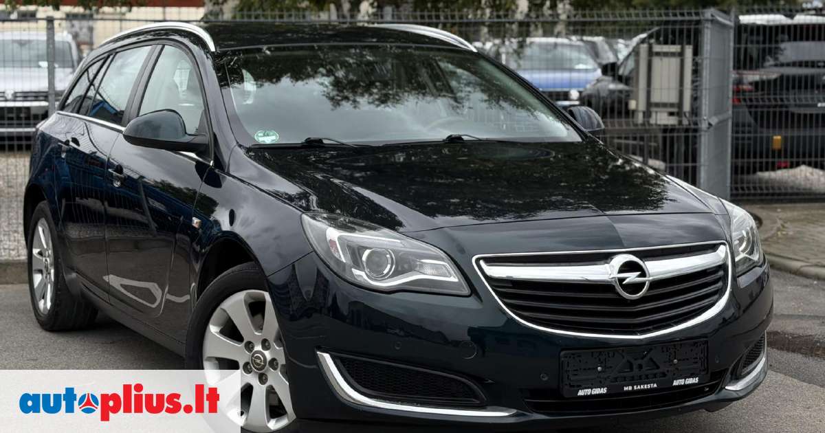Opel Insignia, 2.0 l., wagon 2016-11 m., | A32799158