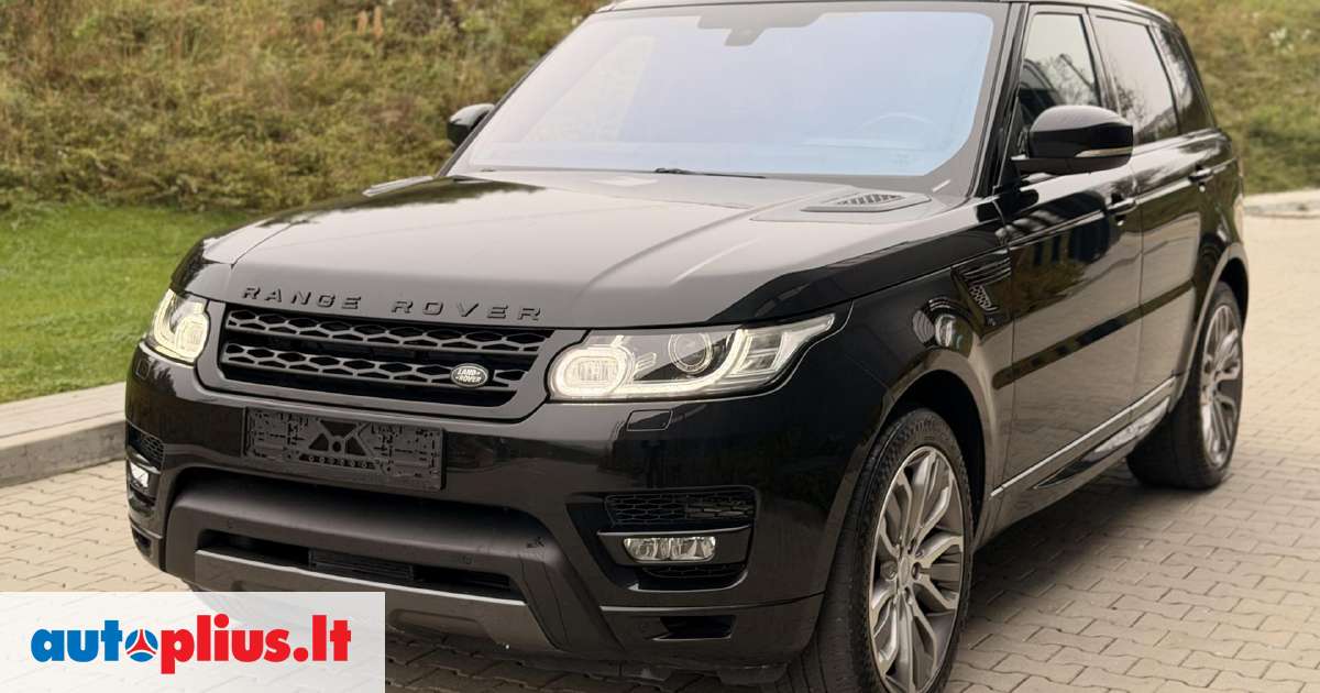 Post Range Rover Land Rover Range Rover Sport, 3.0 l., off-road / crossover 2016-10 m ...