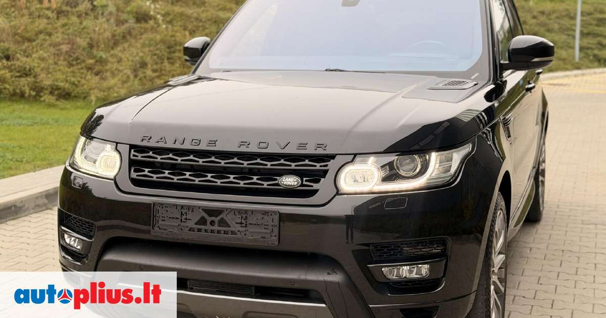 Post Range Rover Land Rover Range Rover Sport, 3.0 l., off-road / crossover 2016-10 m ...