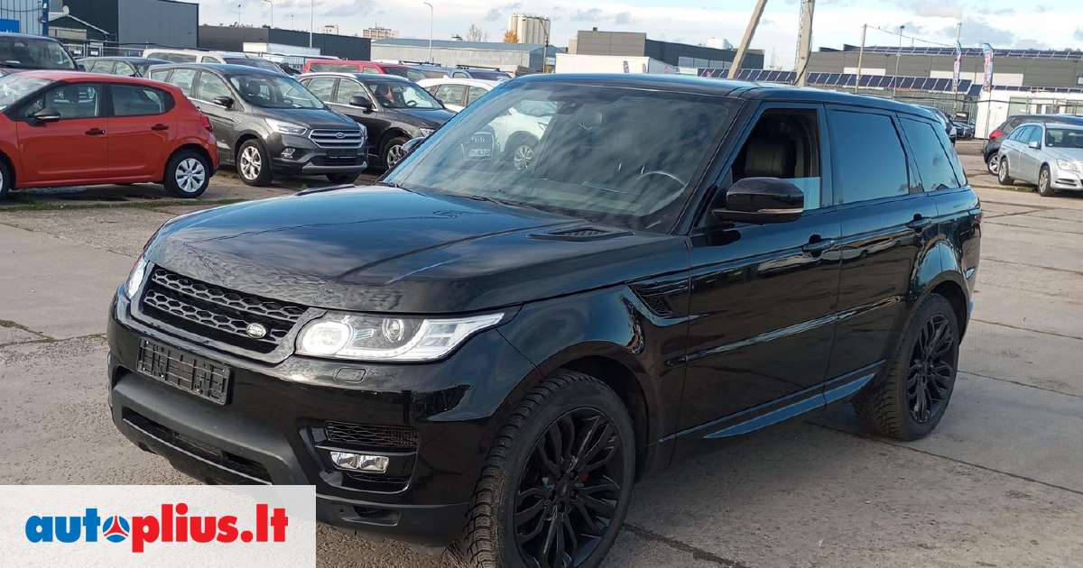Post Range Rover Land Rover Range Rover Sport, 3.0 l., off-road / crossover 2013-12 m ...