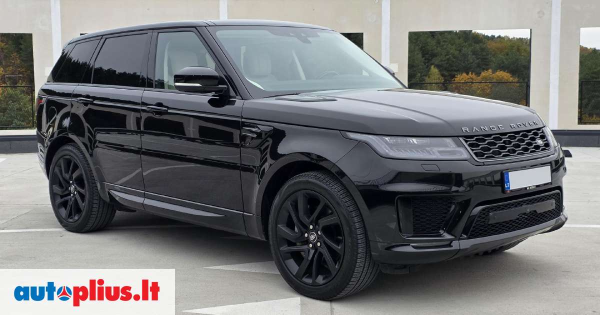Post Range Rover Land Rover Range Rover Sport, 3.0 l., off-road / crossover 2021-11 m ...
