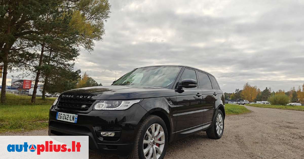 Post Range Rover Land Rover Range Rover Sport, 3.0 l., off-road / crossover 2015-06 m ...