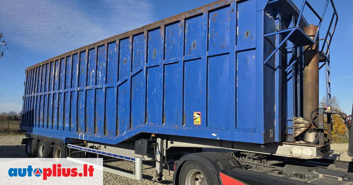 Stas TR'AX METALUI FRANCE 80m3, dumper / tipper 2005-07 m., | A32821532