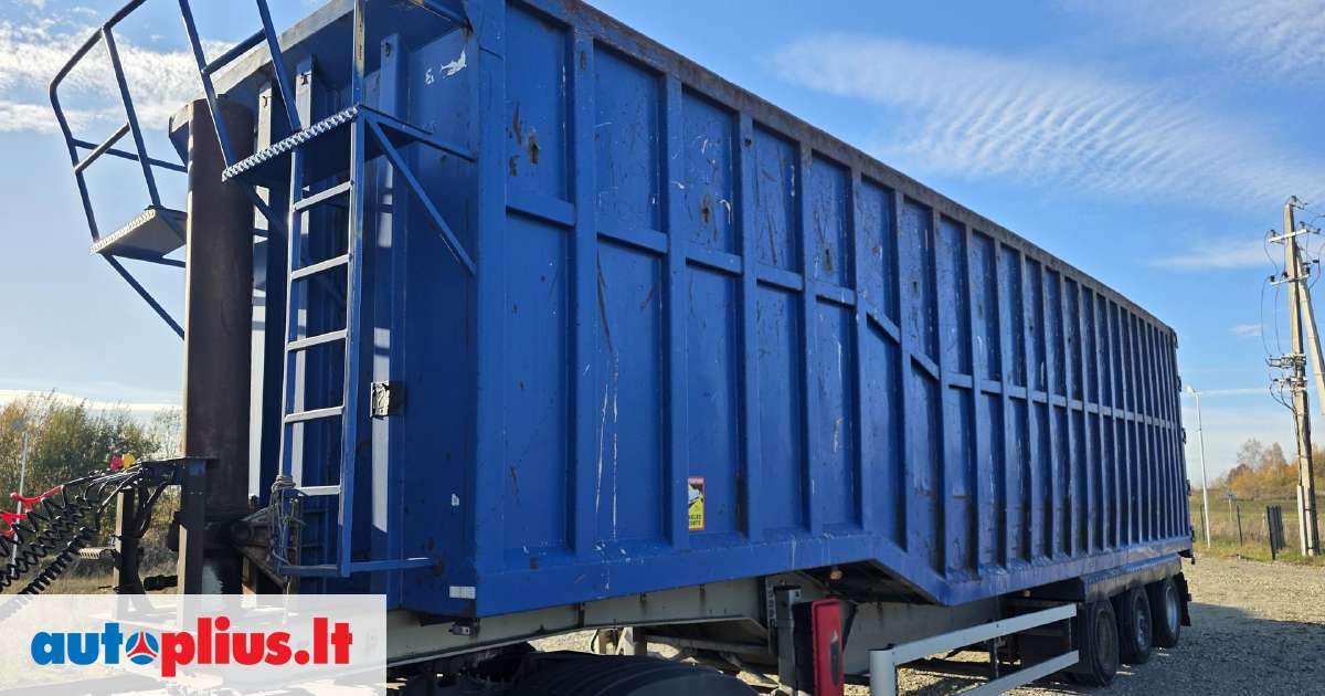 Stas TR'AX METALUI FRANCE 80m3, dumper / tipper 2005-07 m., | A32821532