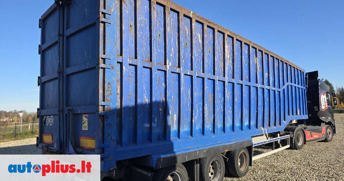 Stas TR'AX METALUI FRANCE 80m3, dumper / tipper 2005-07 m., | A32821532
