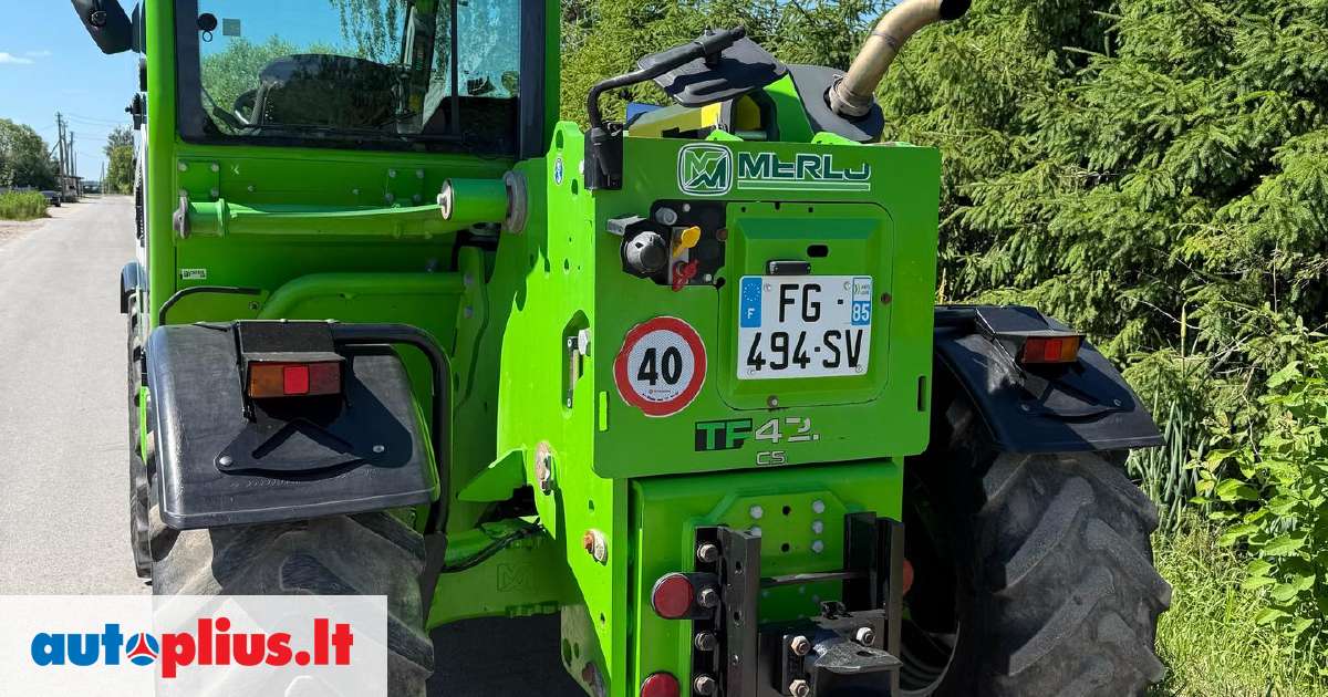 Cs Reklama Merlo TF42.7CS-140, savaeigiai krautuvai 2019 m., | A32828502