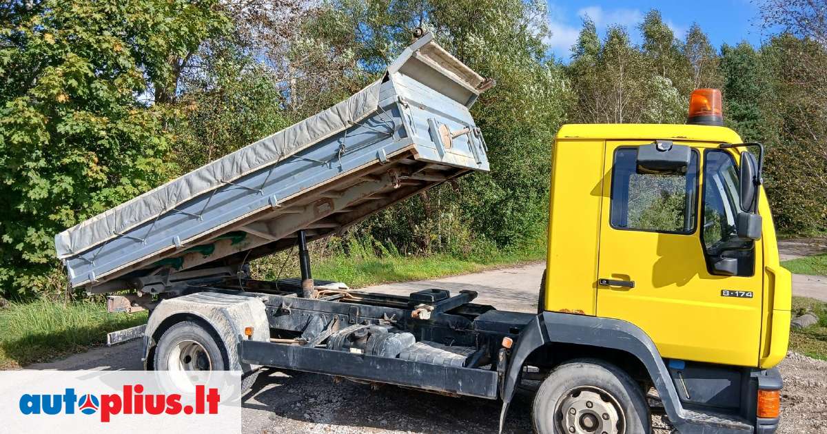MAN 8.174, dumpers / tippers 2000-07 m., | A32828536